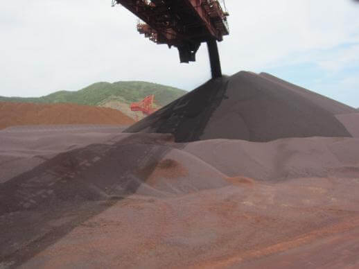 stages of iron ore and concentrate inspection photo